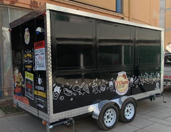 FOODTRUCK CARRO 2022 EQUIPADO 4.5MX2.0M