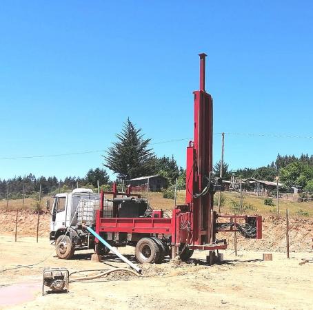 PERFORADORA POZOS PROFUNDOS CON CAMION