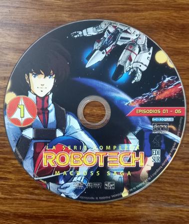 SERIE COMPLETA DVD ROBOTECH ORIGINAL, EDICIÓN 1986