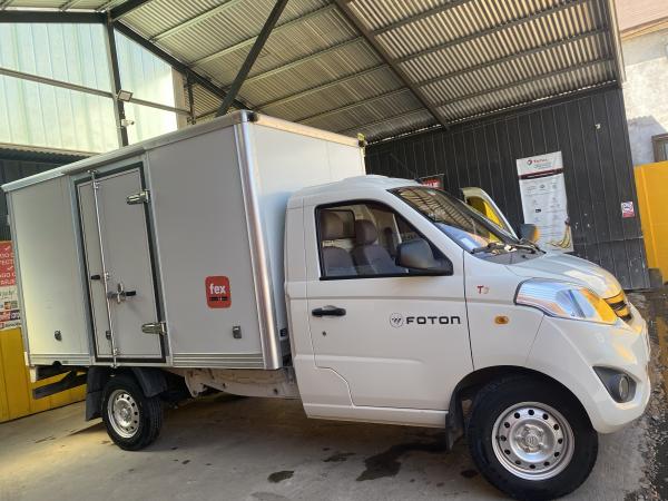 FOTÓN T3  CARGO BOX UNA CABINA, CAPACIDAD 1300KG