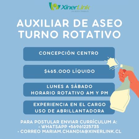 Auxiliar De Aseo - Concepción