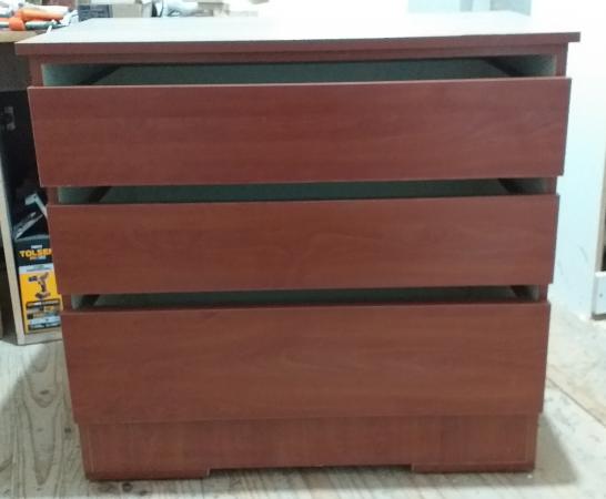 Cómoda Cajonera 3 Cajones