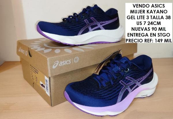 VENDO ZAPATILLAS ASICS KAYANO GEL LITE 3 TALLA 38