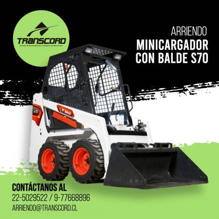 ARRIENDO MINICARGADOR