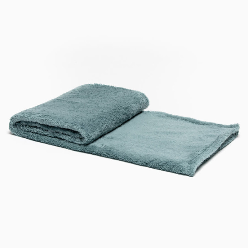 Manta Sherpa Color Verde - Zahr