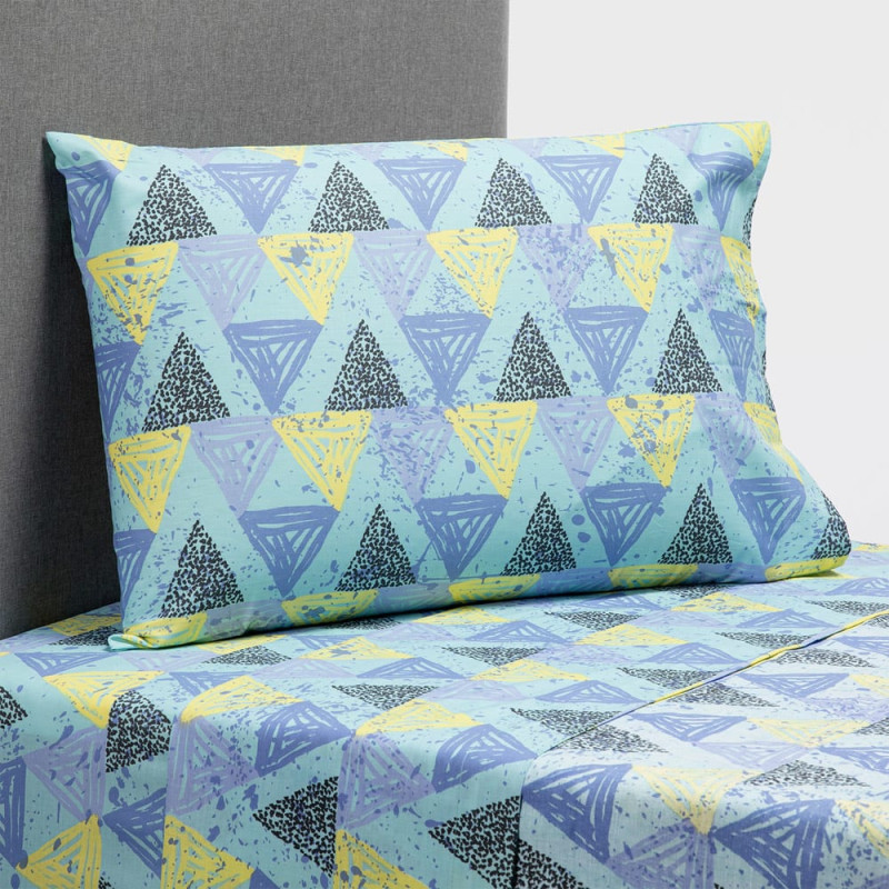 Sábanas Estampadas Diseño 01 144 Hilos 1 Plaza - Zahr
