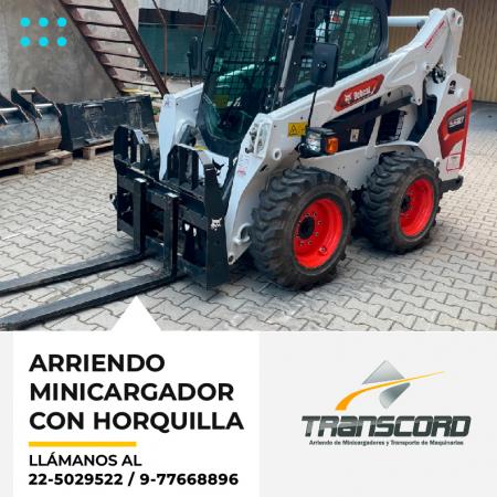 ARRIENDO MINIEXCAVADORA & MINICARGADOR