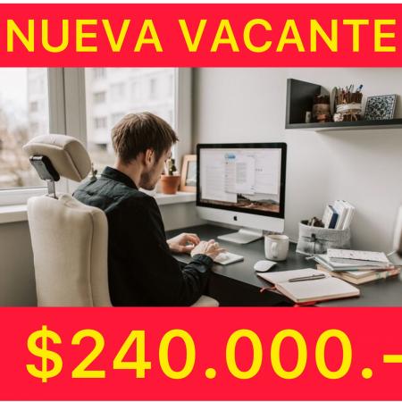 NUEVA VACANTES DISPONIBLE HOME OFFICE VALPARAÍSO 