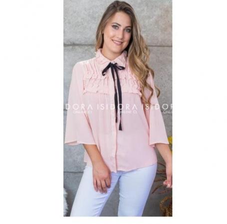 BLUSA CON LAZO