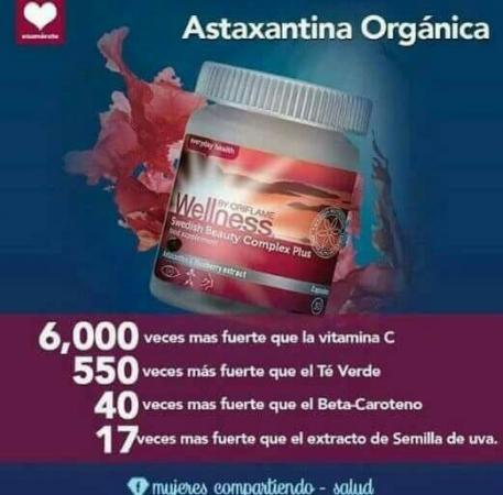 ASTAXANTINA REY DE LOS ANTIOXIDANTES 