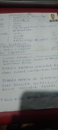 BUSCO TRABAJO COMO ASEADOR PARTIME