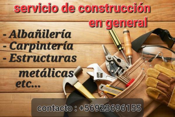 MAESTRO EN CONSTRUCCIÓN + 30 AÑOS EXPERIENCIA 