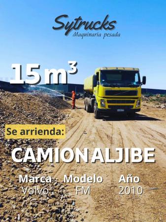 ARRIENDO CAMION ALJIBE