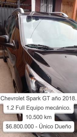 VENDO AUTO CHEVROLET SPARK GT 