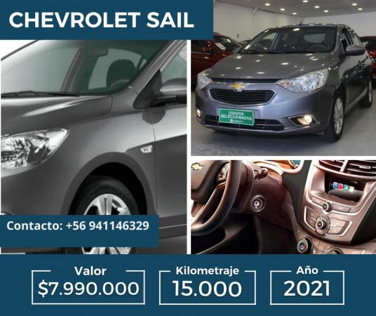 VENTA DE CHEVROLET SAIL 2020, ÚNICO DUEÑO.