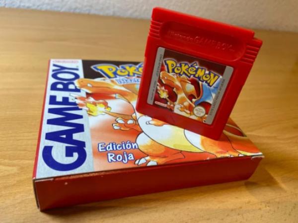 POKEMON RED CAJA ORIGINAL