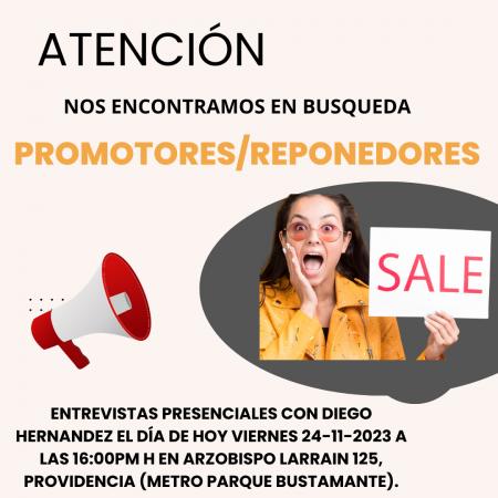 Promovedores / Reponedores Entrevista