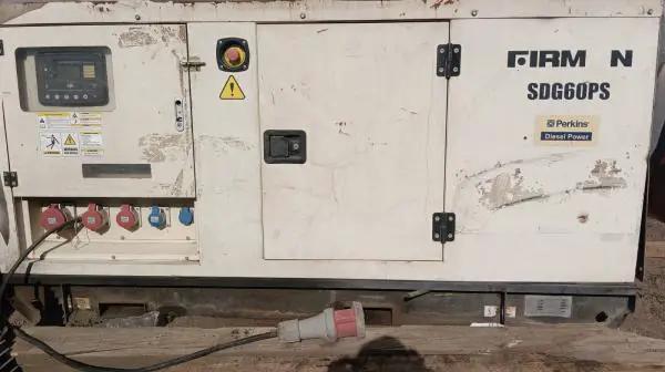 GENERADOR 48 KVA - FIRMAN - MOTOR PERKINS