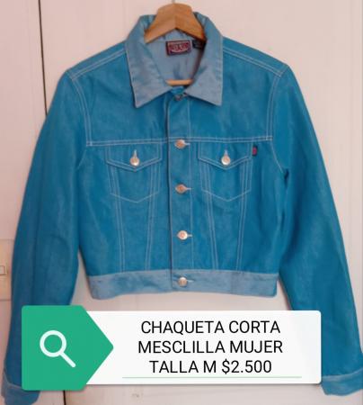 CHAQUETA MEZCLILLA CORTA