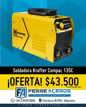 SOLDADORA COMPAC 135C KRAFTER