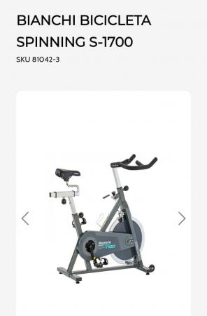 SE VENDE BICICLETA SPINNING BIANCHI