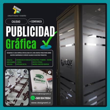 PUBLICIDAD GRAFICA AUTOADHESIVA