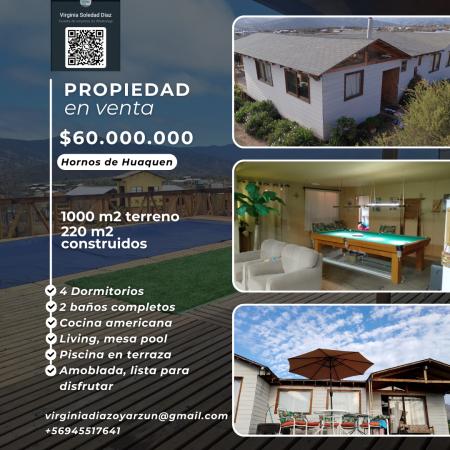 VENDO CASA CAMPO EN HUAQUÉN