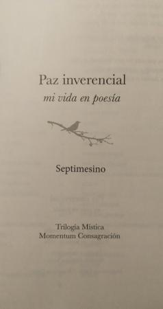 LIBRO POESÍA PAZ INVERENCIAL 