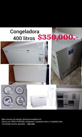 CONGELADORA 400 L
