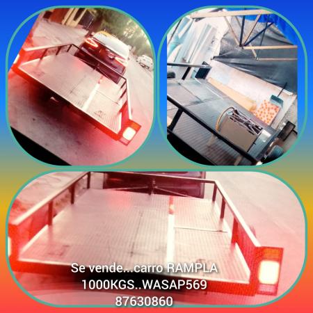 CARRO RAMPLA 1000 KILOS