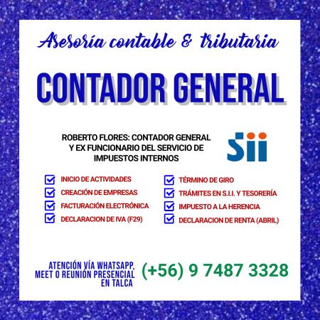 CONTADOR GENERAL EN TALCA