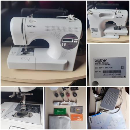 MAQUINA DE COSER COMPUTARIZADA BROTHER SC6600 USADA