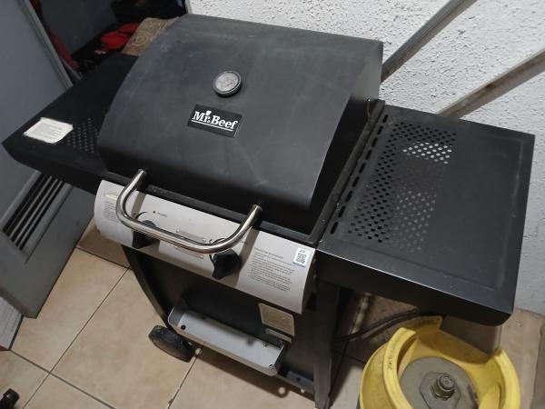 PARRILLA A GAS MR. BEEF 2 QUEMADORES