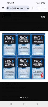SACHETS, PURIFICADOR DE AGUA 
