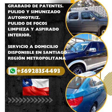 GRABADO DE PATENTES, PULIDO Y SIMUNIZADO DOMICILIO
