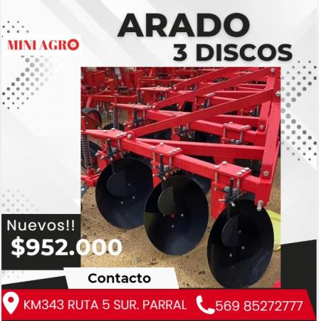 ARADO 3 DISCOS
