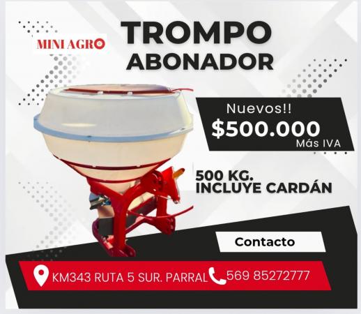 TROMPO ABONADOR NUEVO