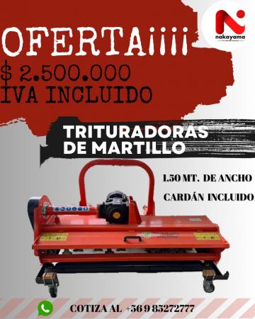 TRITURADORAS DE MARTILLO NUEVAS