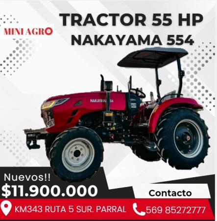 TRACTOR NAKAYAMA 55 HP NUEVO