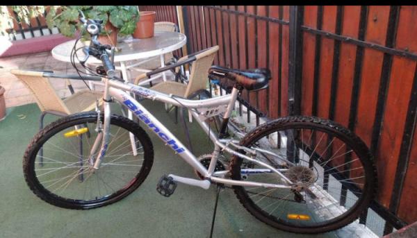 BICICLETA BIANCHI NUEVA ARO 26, FRENOS SHIMANO