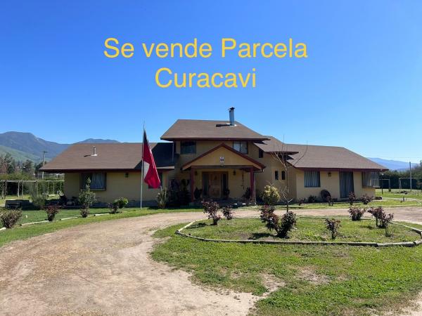 PARCELA CURACAVI 2 CASAS 