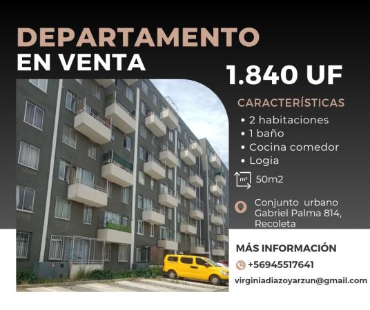 DEPARTAMENTO CONJUNTO URBANO