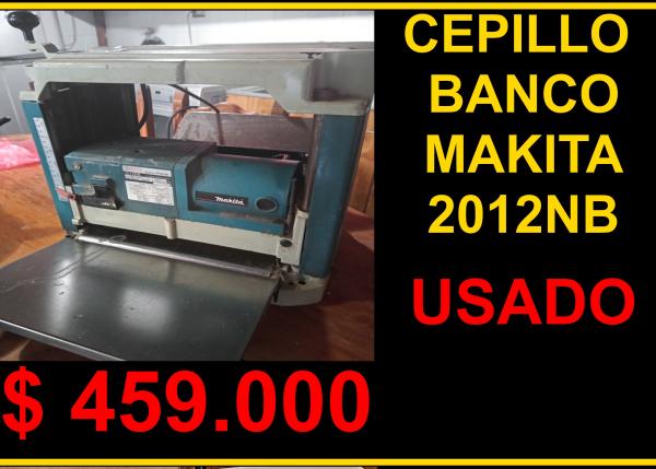 HERRAMIENTA CEPILLO DE BANCO MAKITA 2012NB