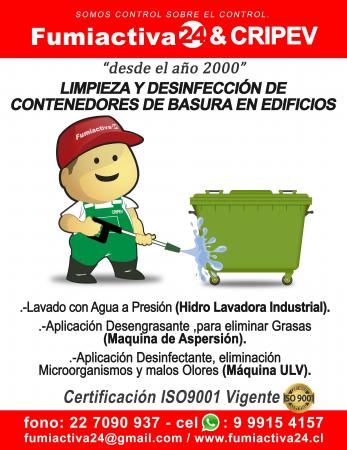 LIMPIEZA FULL /CONTENEDORES DE BASURAS 
