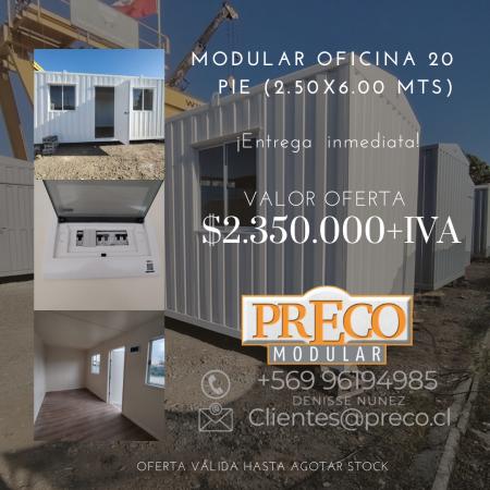 MODULAR OFICINA 20 PIE -OFERTA-