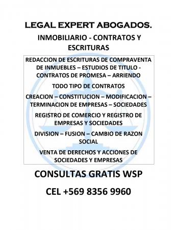 LEGAL EXPERT ABOGADOS. INMOBILIARIO 