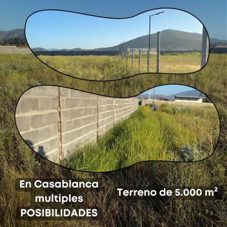 TERRENO DE 5.000 M EN CASA BLANCA, 
