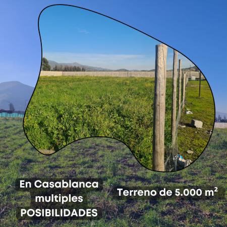 CASA BLANCA: TERRENO IDEAL PARA CONSTRUIR 5000M2 