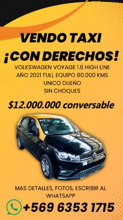 VENDO TAXI CON DERECHOS