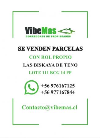VENDO PARCELAS CON ROL PROPIO DESDE